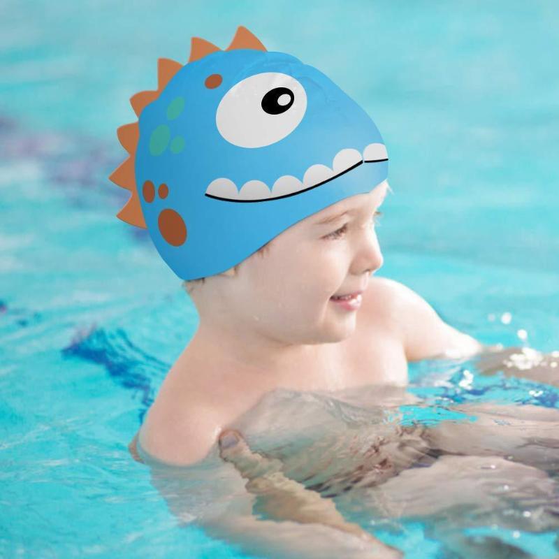 Topi Renang Silikon Kartun Bar - Swim Hat Silicone ulasan dan harga