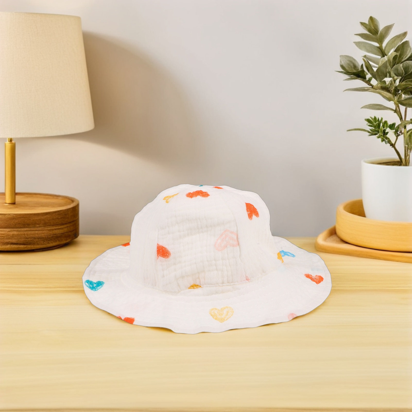 Topi Bayi Katun Lembut dan Nya - Bucket Hat Cotton ulasan dan harga