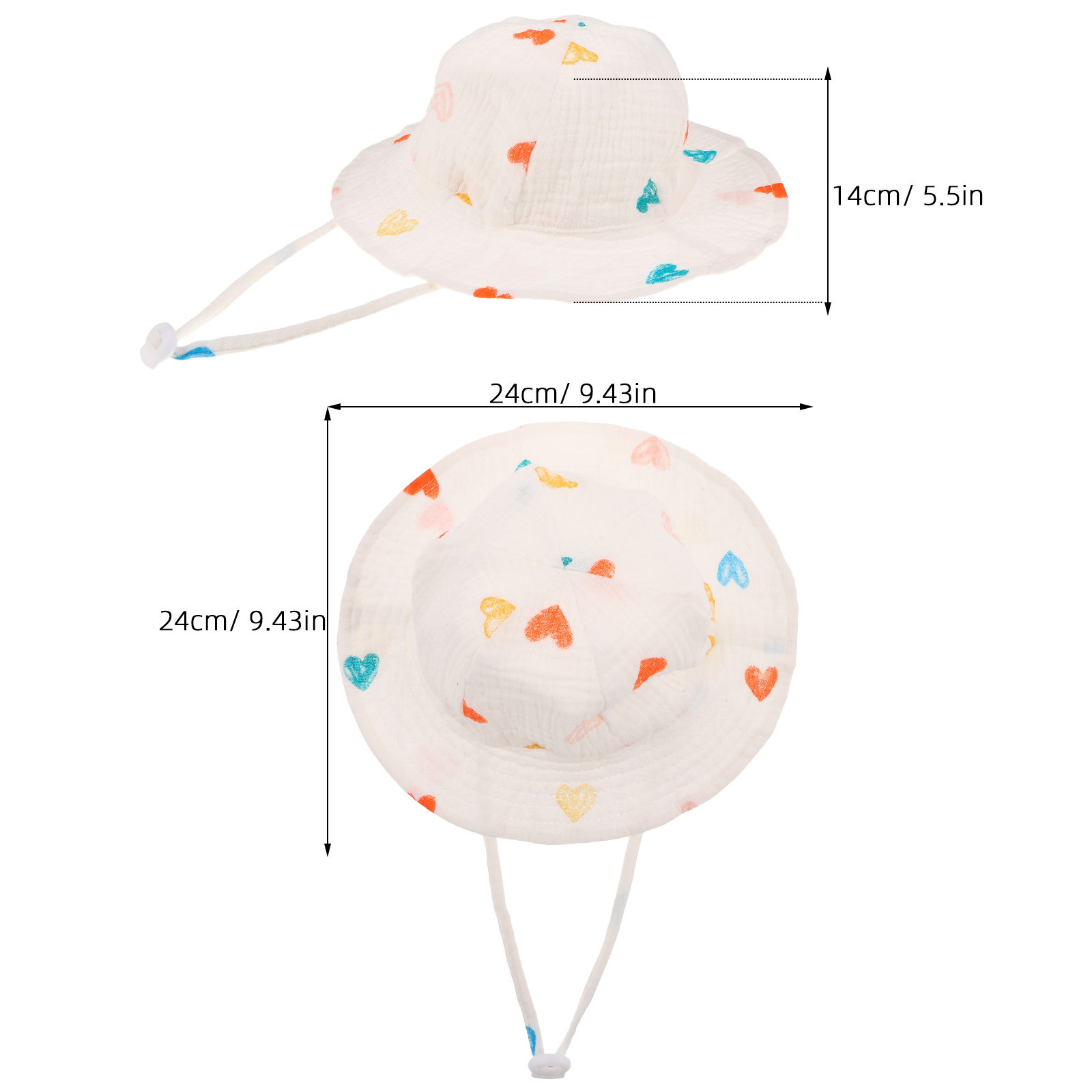 Topi Bayi Katun Lembut dan Nya - Bucket Hat Cotton ulasan dan harga