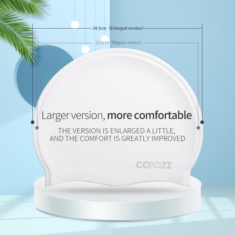Topi Renang Dewasa Pola Topi K - Swim Hat Silicone ulasan dan harga