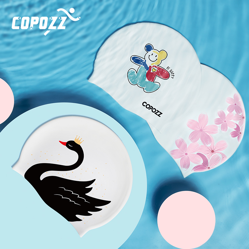 Topi Renang Dewasa Pola Topi K - Swim Hat Silicone ulasan dan harga