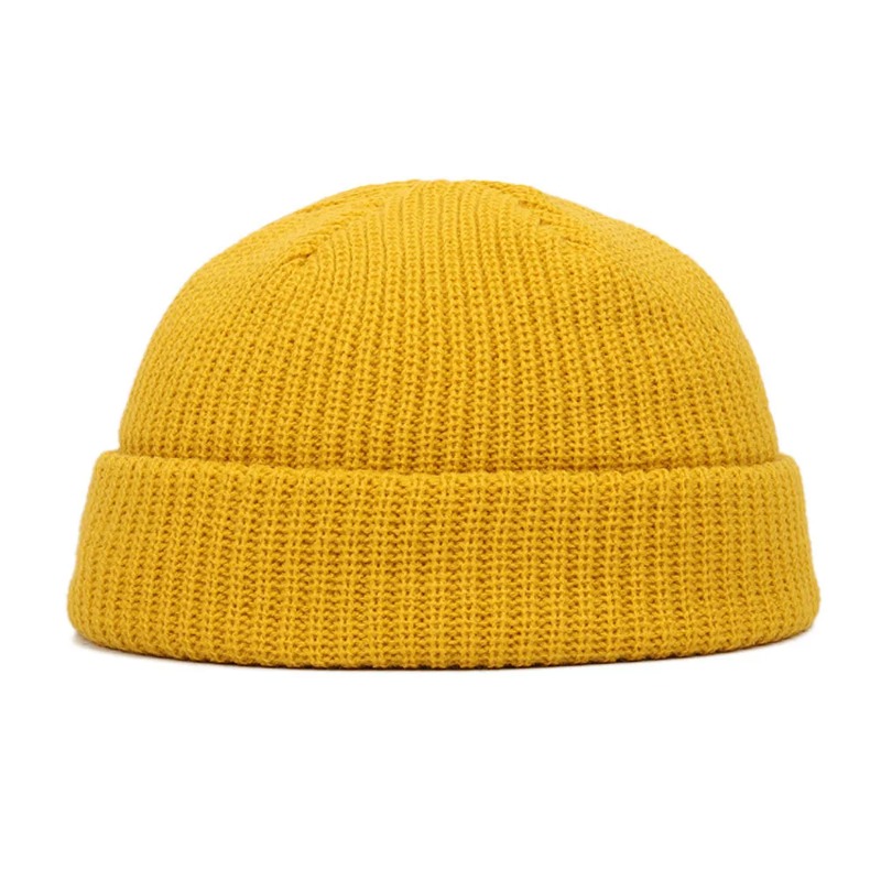 Topi Kupluk Rajut Lembut untuk - Beanie Cuffed Knit ulasan dan harga