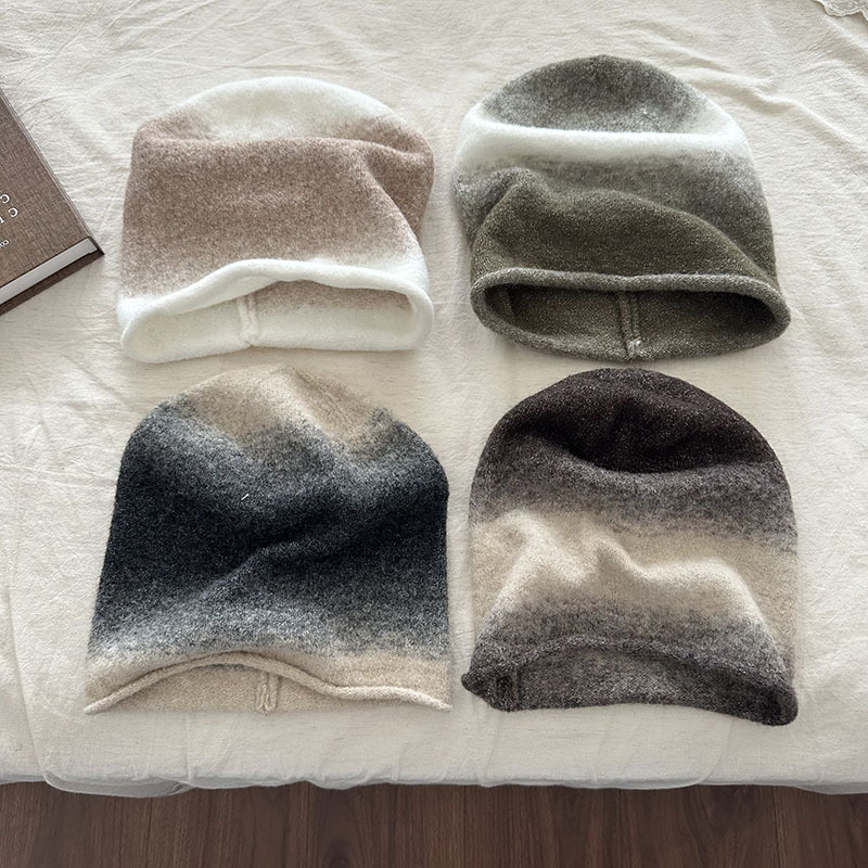 Topi Beanie Rajut Wanita, Topi - Beanie Cuffed Knit ulasan dan harga